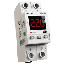 РЕЛЕ DIGITOP VP-32A M2R ЗА ЗАЩИТА ОТ НАПРЕЖЕНИЕ И ТЕРМОЗАЩИТА