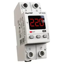 РЕЛЕ DIGITOP VP-63A M2R ЗА ЗАЩИТА ОТ НАПРЕЖЕНИЕ И ТЕРМОЗАЩИТА