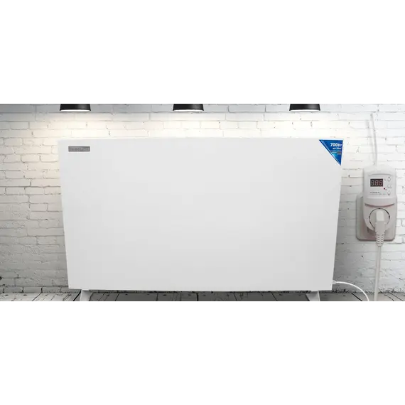 TERMOPLAZA TP 475 ИНФРАЧЕРВЕН ОТОПЛИТЕЛЕН ПАНЕЛ ДО 14М2, 475ВТ, БЯЛ